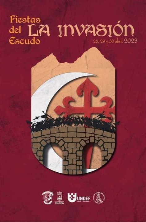 Cartel Fiestas Escudo de la Invasión Cieza 2023